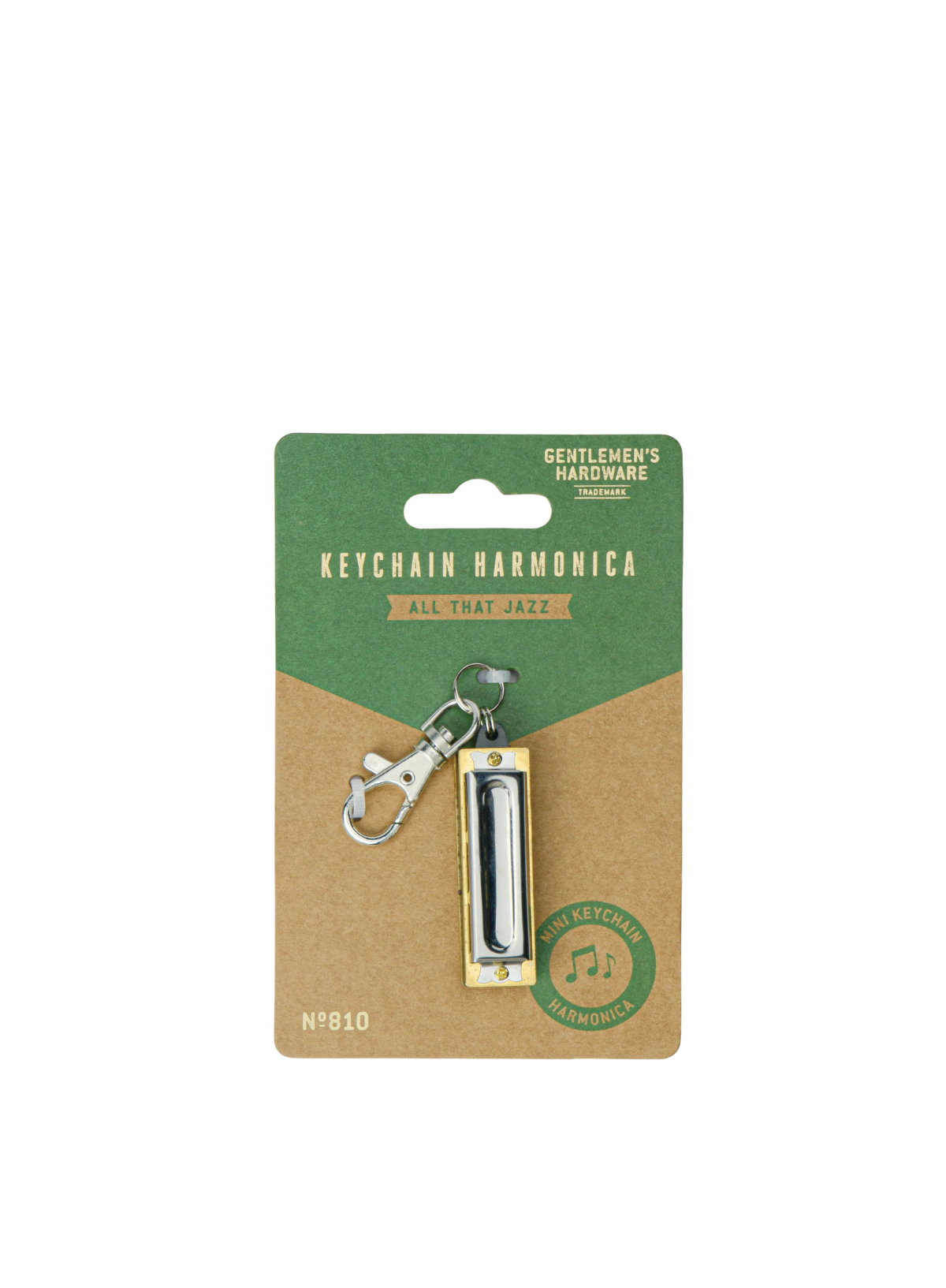 Mini Keychain Harmonica from Gentlemen's Hardware