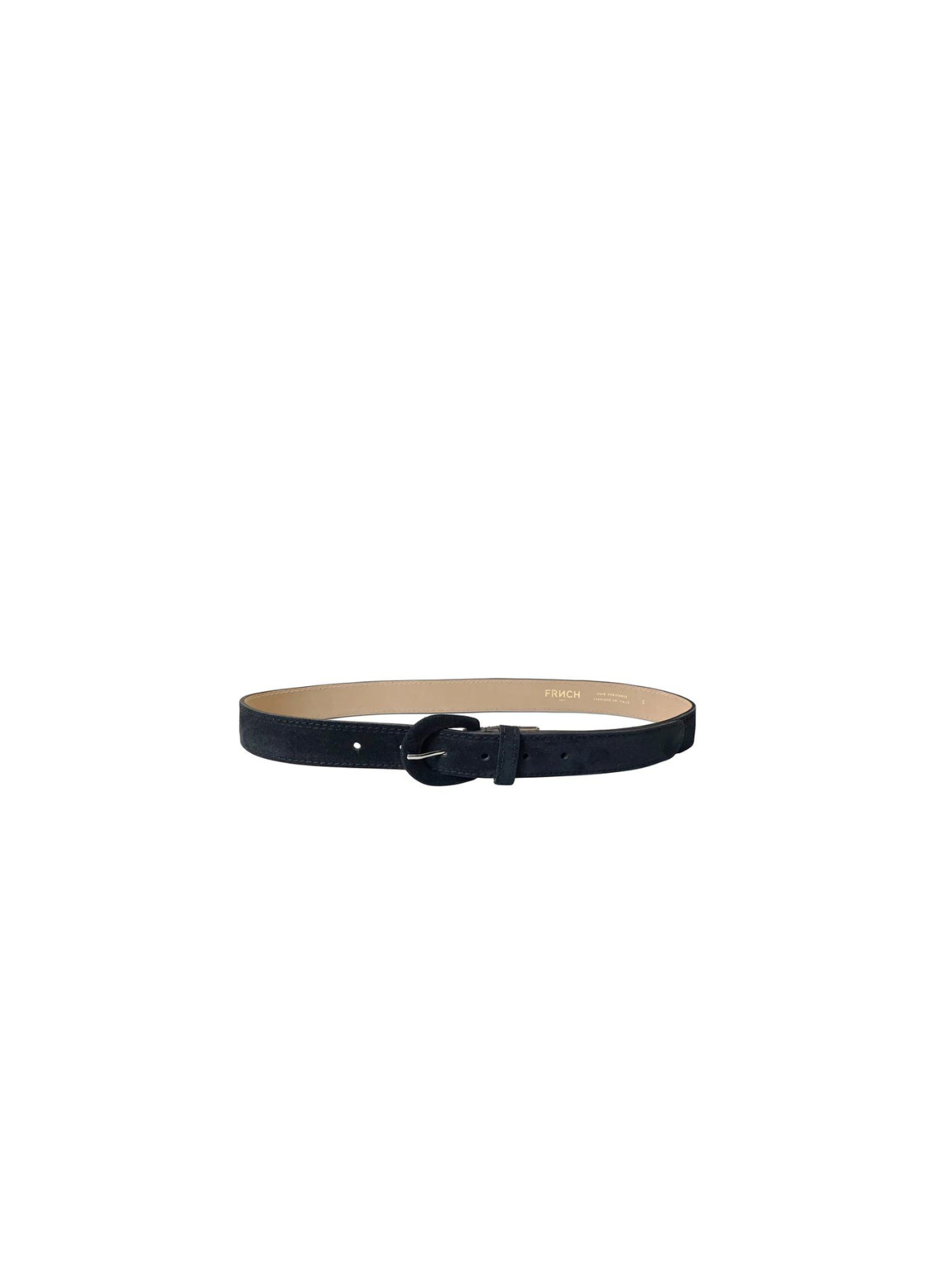 Jaina Ceinture Belt in Noir from FRNCH