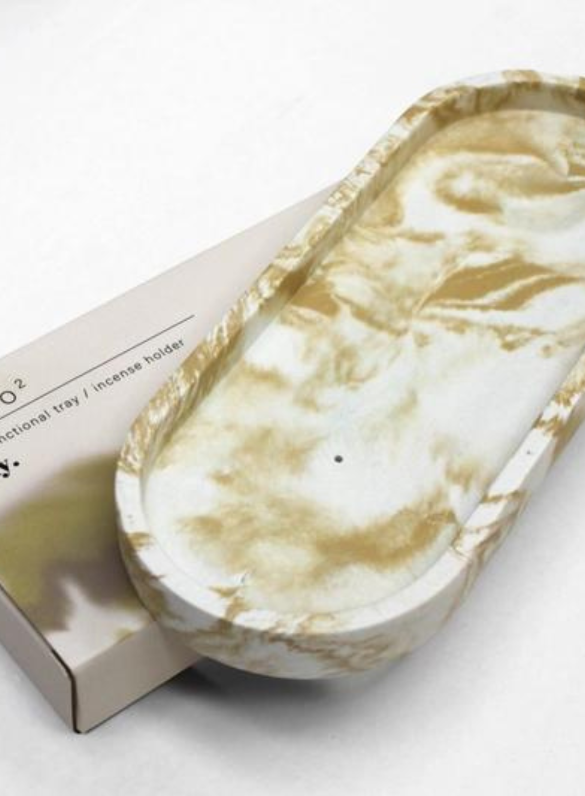 Studio 2 Multi Functional Incense Holder in Cream Nude from wxy.