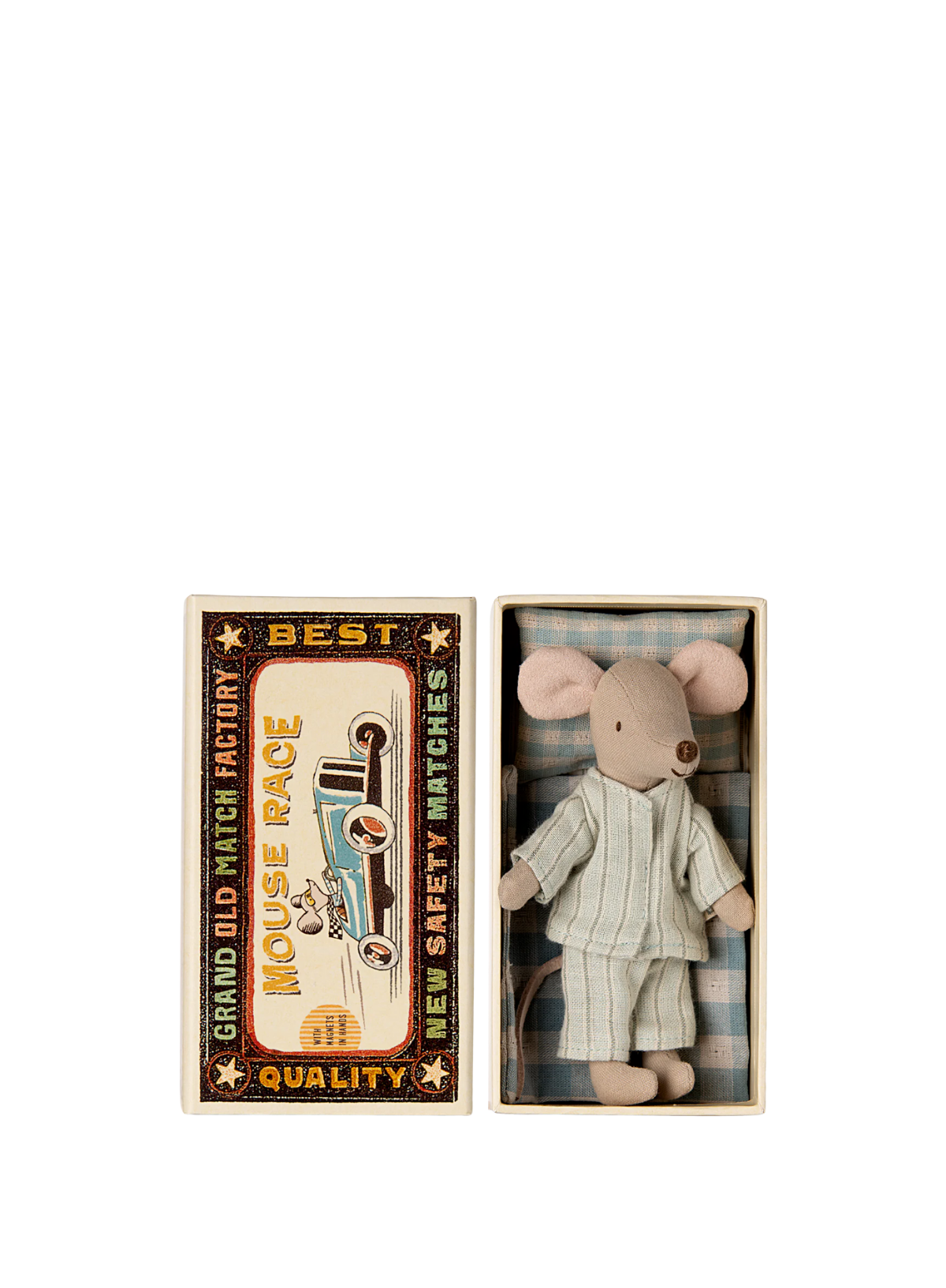 Maileg Mouse - Big Brother in Matchbox