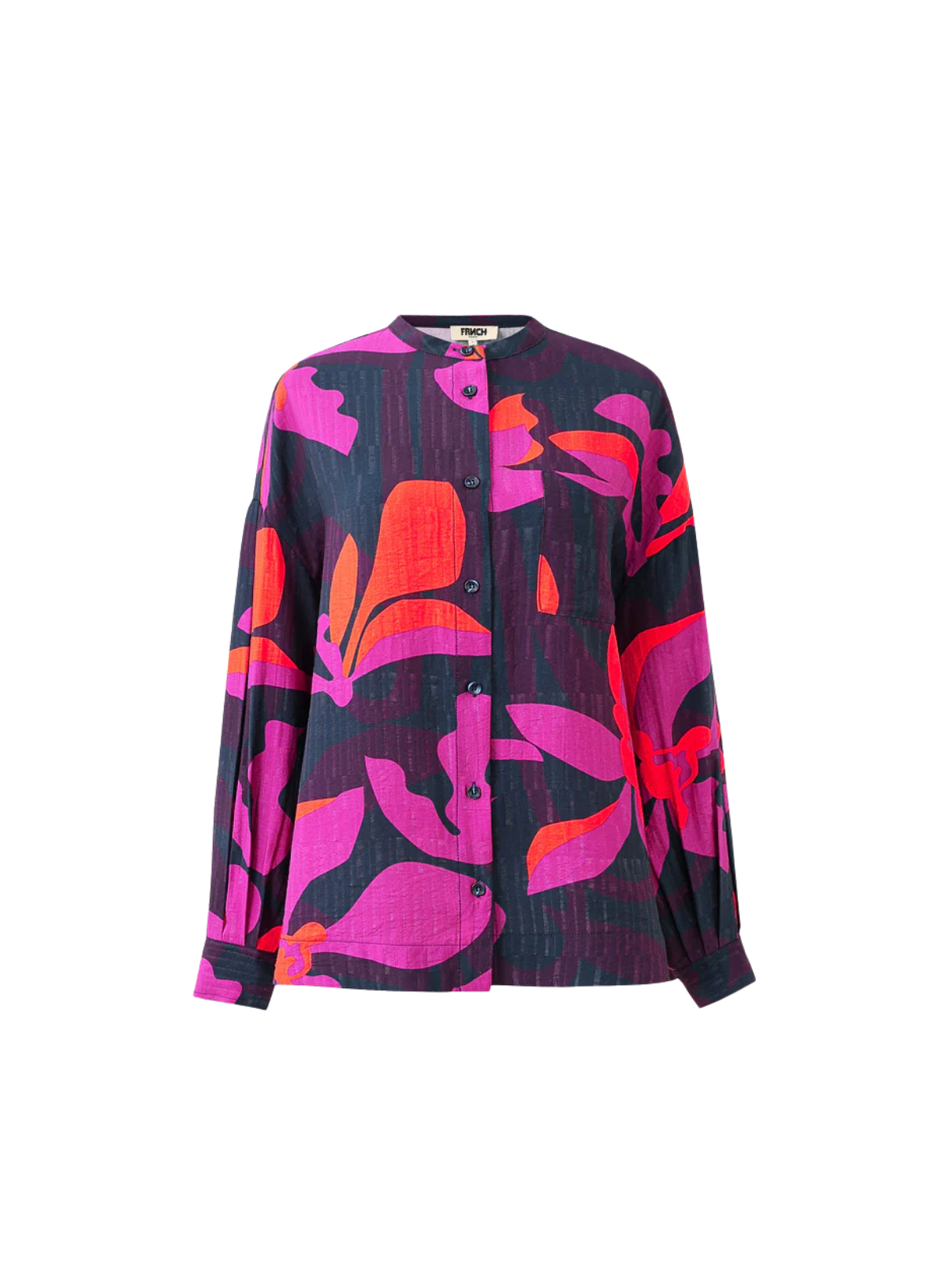 FRNCH Bella Geo Flowers Shirt