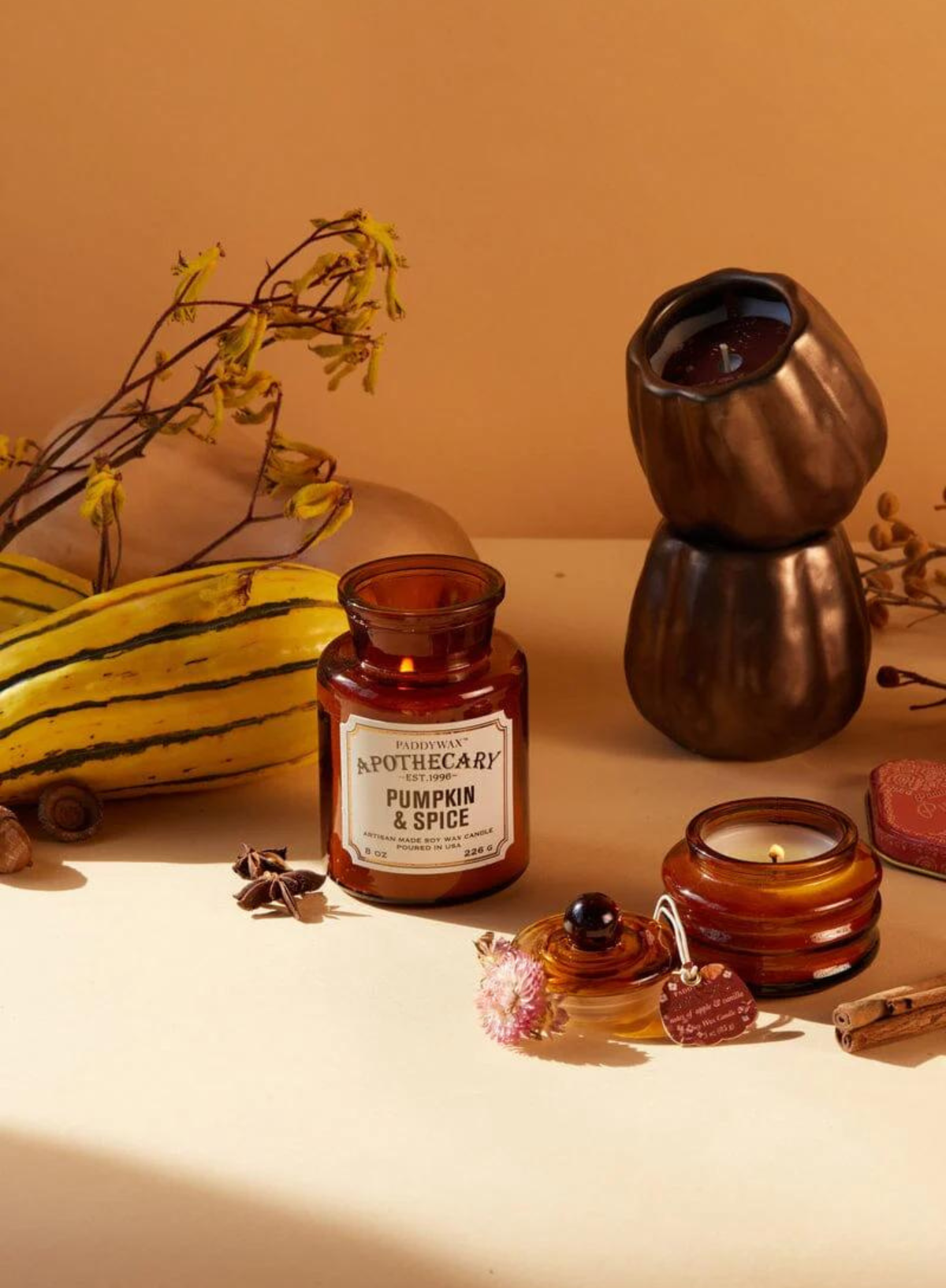 Apothecary Pumpkin Spice Candle from Paddywax