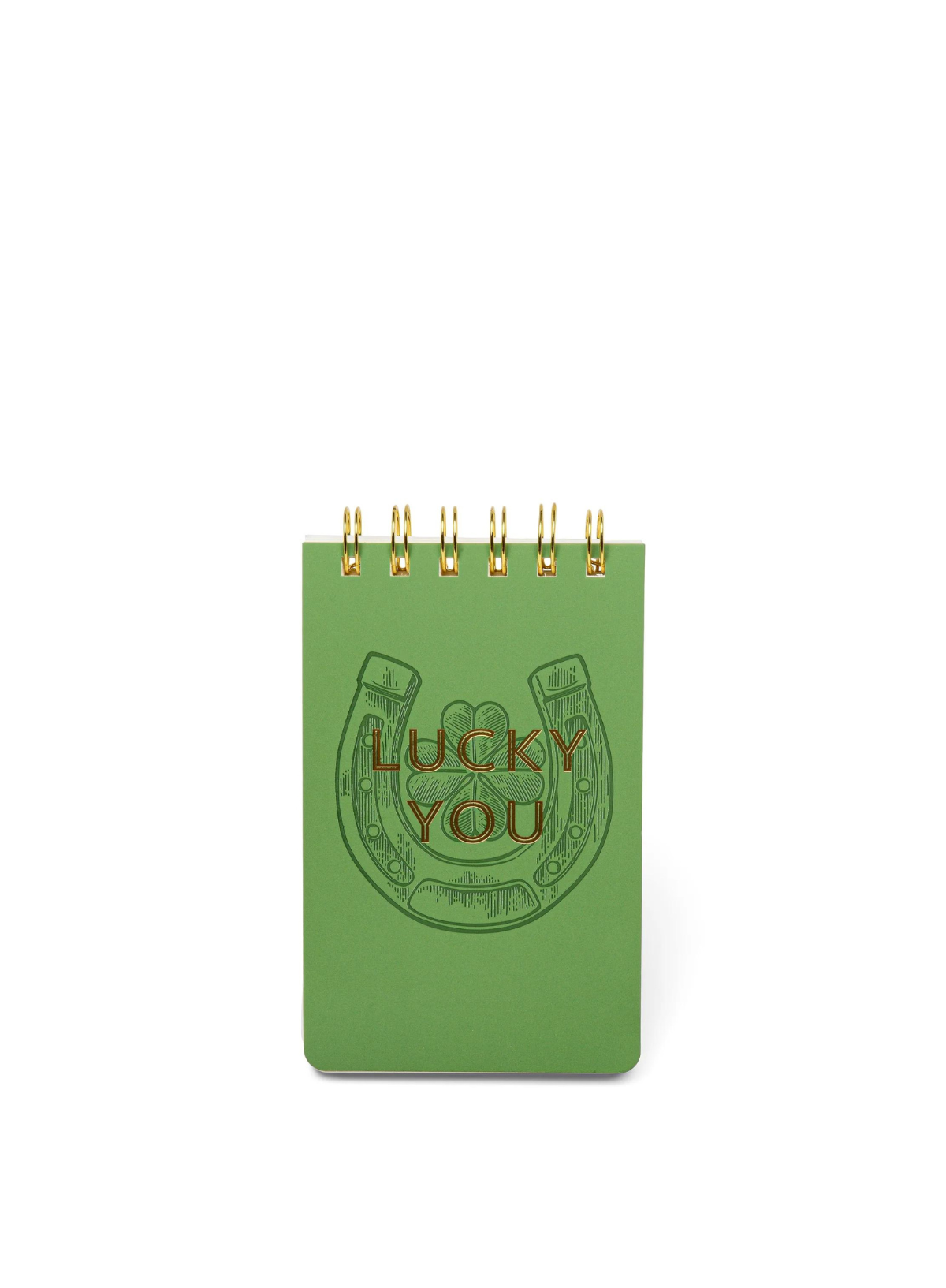 Vintage Sass Twin Wire Notepad Lucky You from Designworks Ink