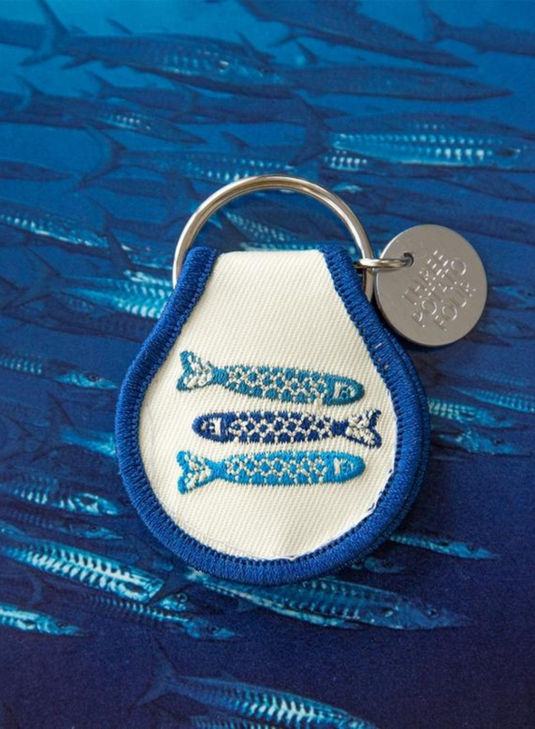 Patch Keychain - Tinned Fish from Three Potato Four