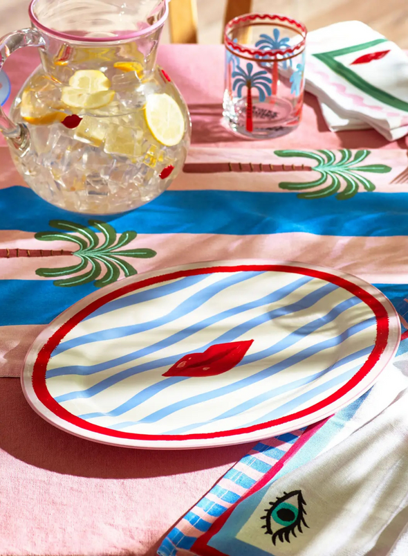 Lips Serve Platter from Eleanor Bowmer