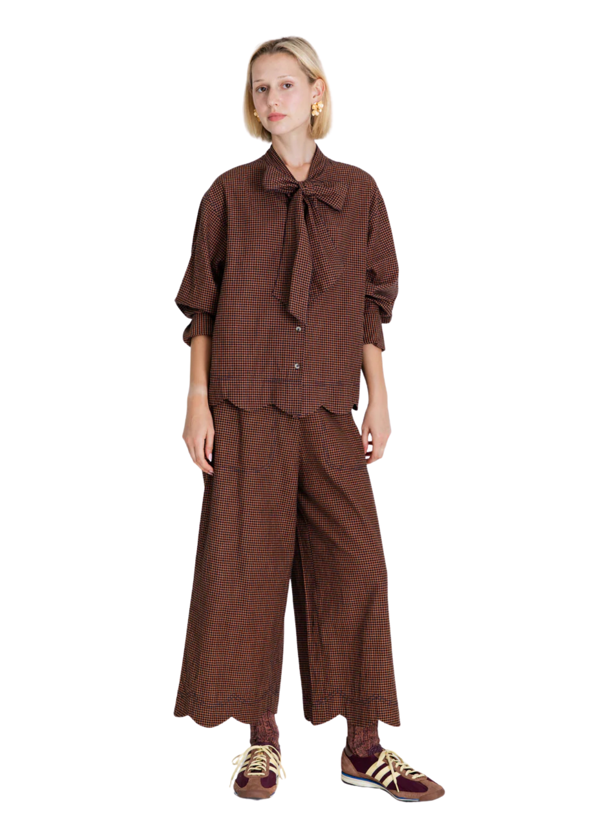 Hardie Shirt in Midnight/Tan from Bonté