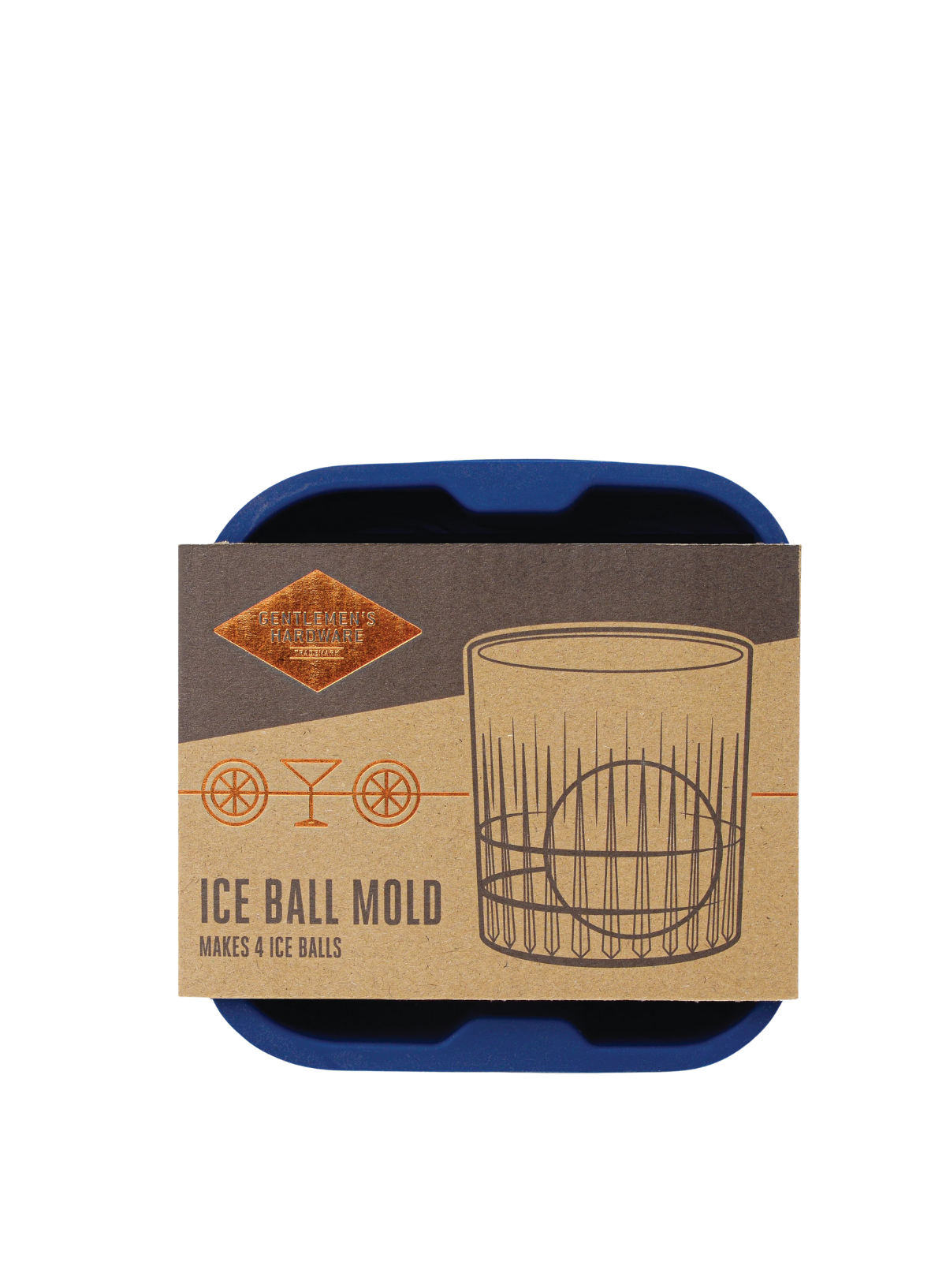 Ice Cube Tray in Blue from Gentlemen's Hardware