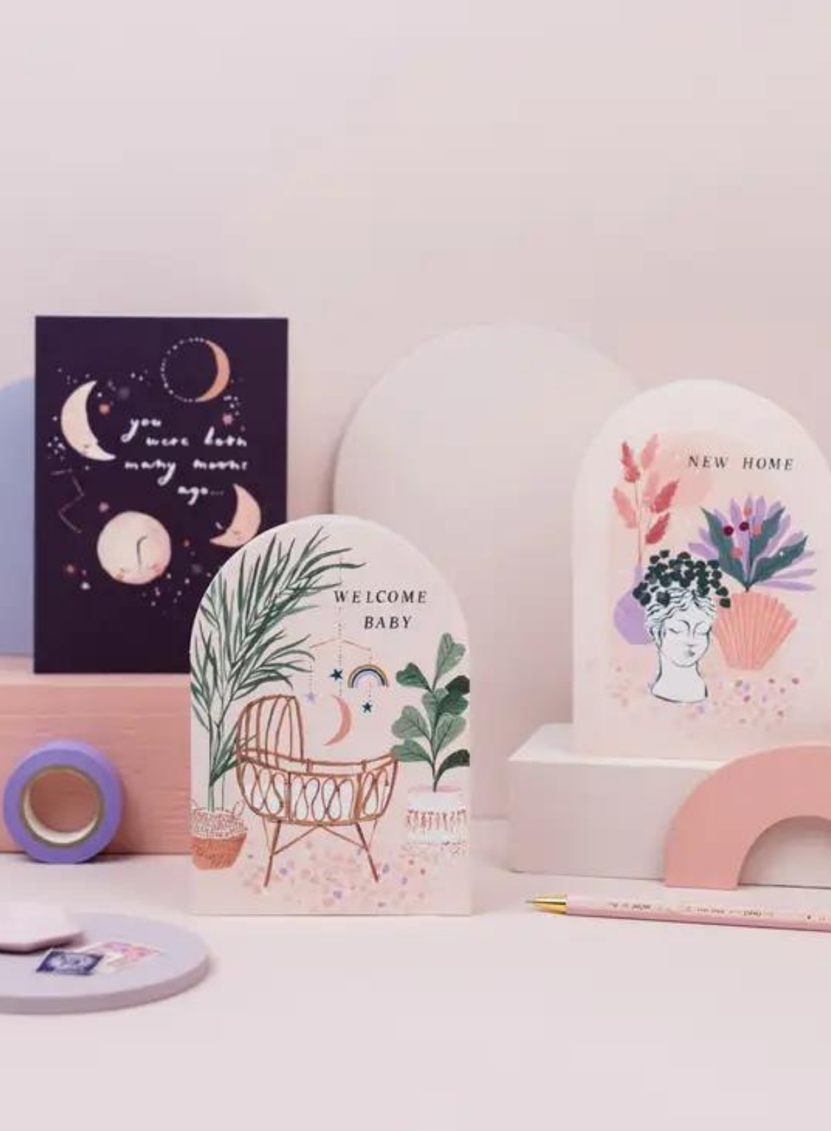 Welcome Baby Card from Sister Paper Co.