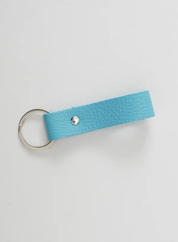 Handmade Leather Keychain from Rhe Amore