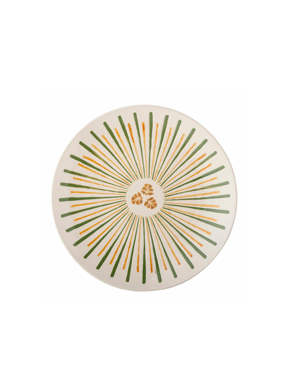 Green Heikki Serving Plate from Bloomingville