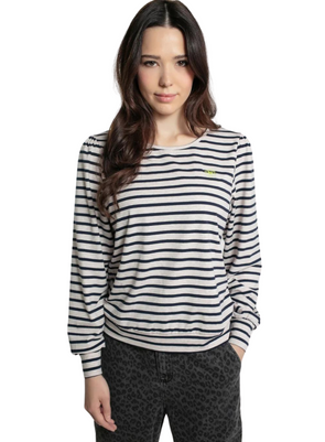 Twinkle Sweater in Navy Mix from Nooki