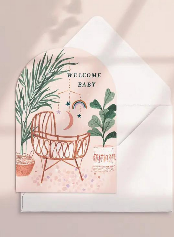 Welcome Baby Card from Sister Paper Co.