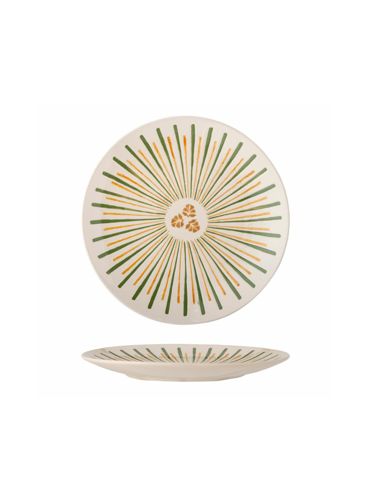 Green Heikki Serving Plate from Bloomingville