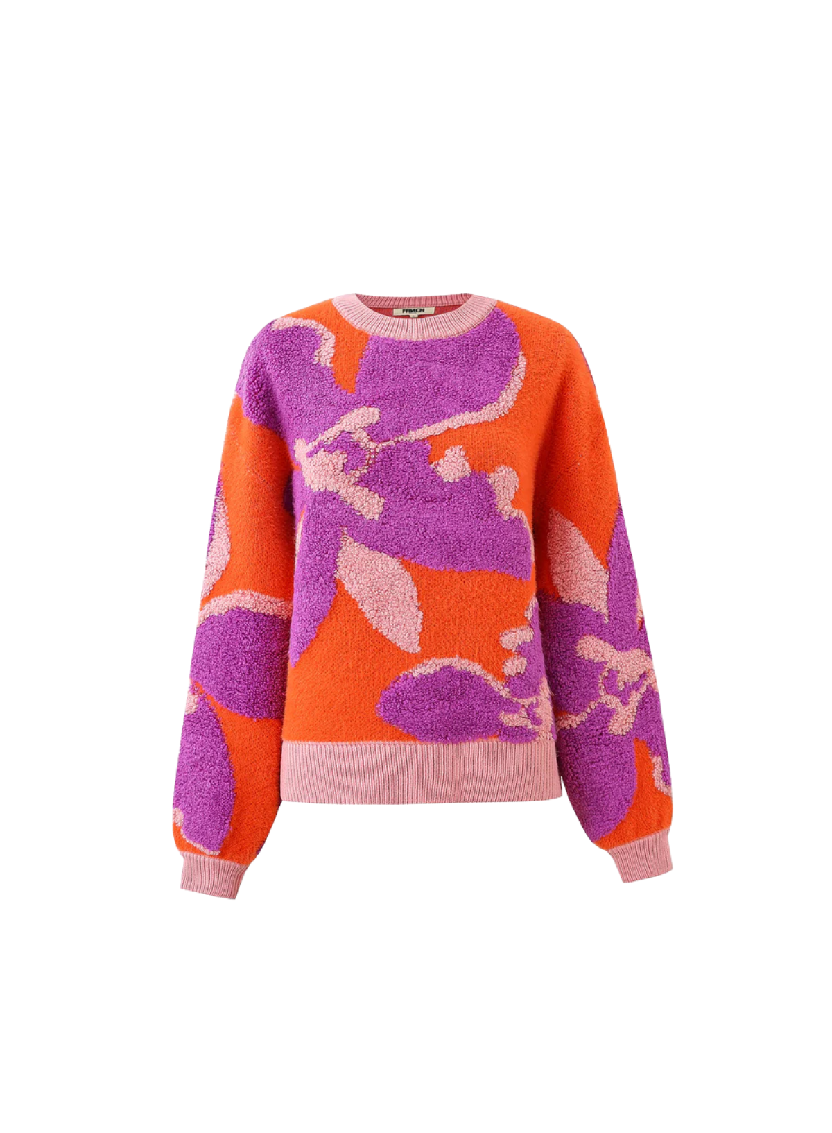Ayme Sweater in Orange from FRNCH
