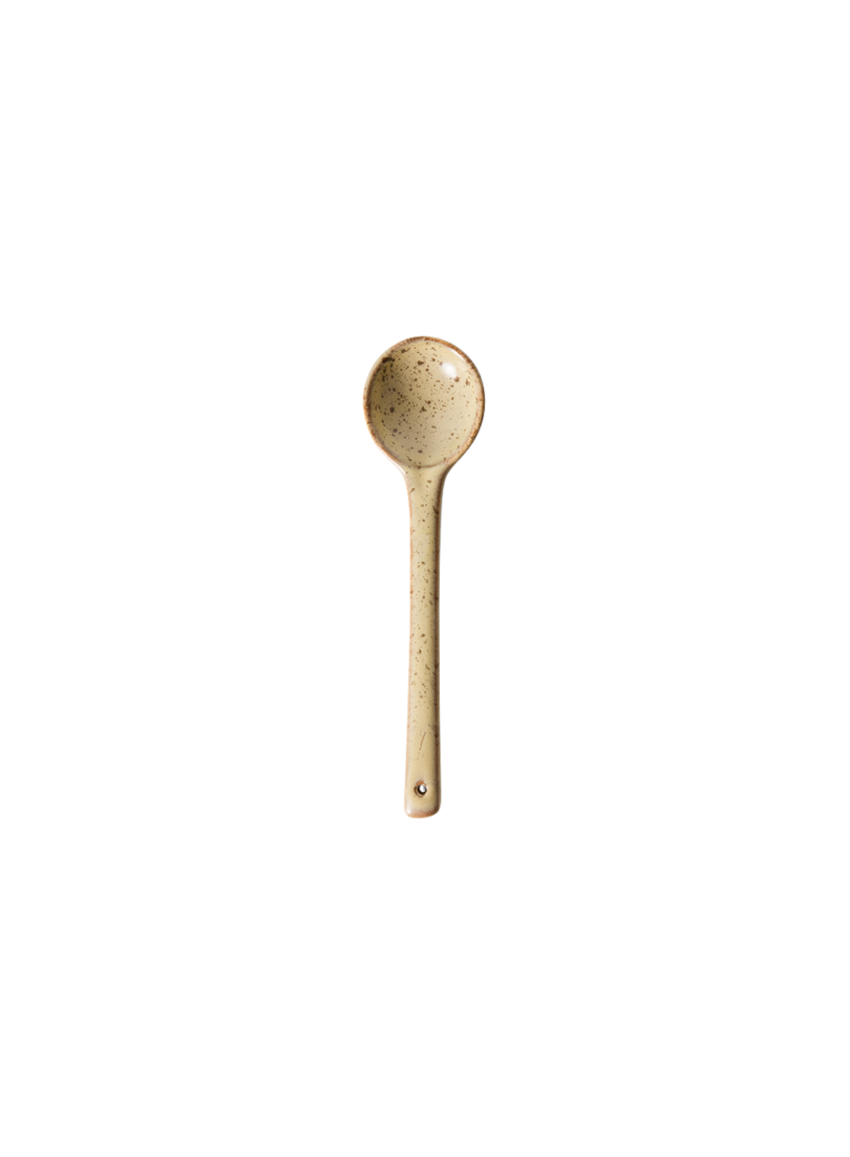 HK Living 70s Ceramics Serving Spoon in Hills Cream