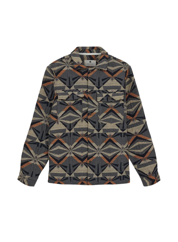 Oscar Pattern Overshirt in Wood Thrush from Anerkjendt