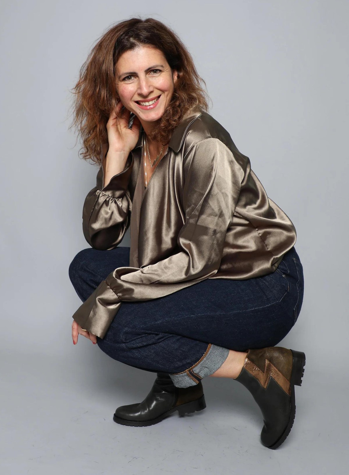 Tatiana Boots in Khaki from Esska