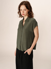 Perez Shirt in Vert from Grace & Mila
