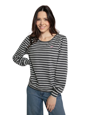 Twinkle Sweater in Grey Mix from Nooki