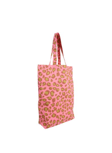 Cotton Bag in Leopard Grapefruit Seaweed & Ginger from Kado Design