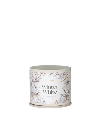 Winter White Vanity Tin Candle 50 Hours from Illume