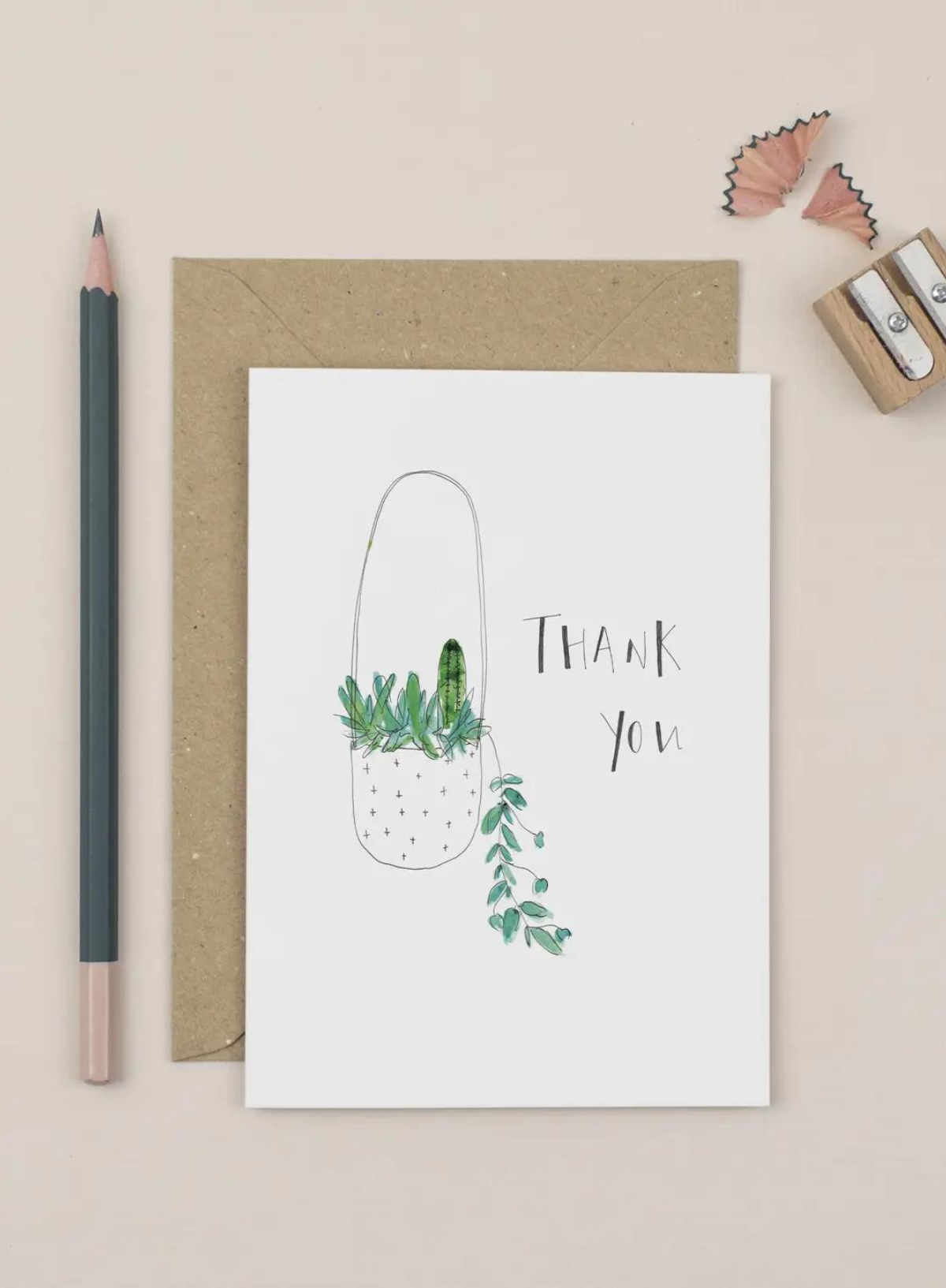 Plant Thank You Card from Plewsy