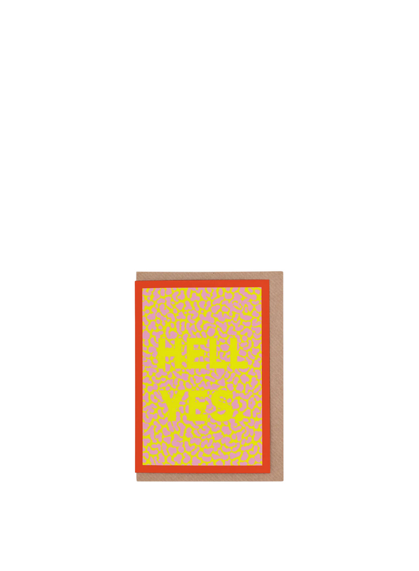Hell Yes Card from Evermade