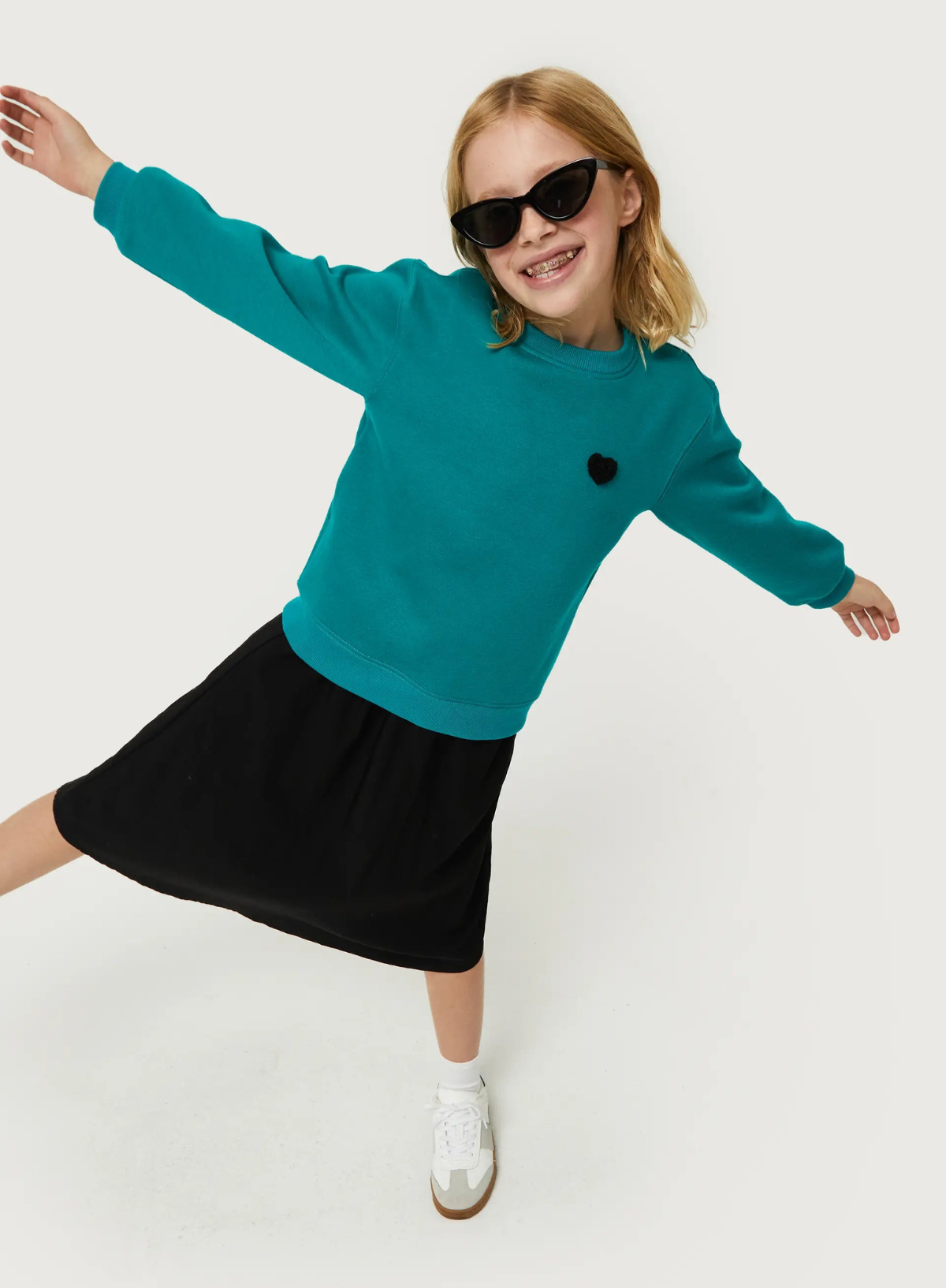 Sweatshirt in Green from Compañia Fantastica Mini
