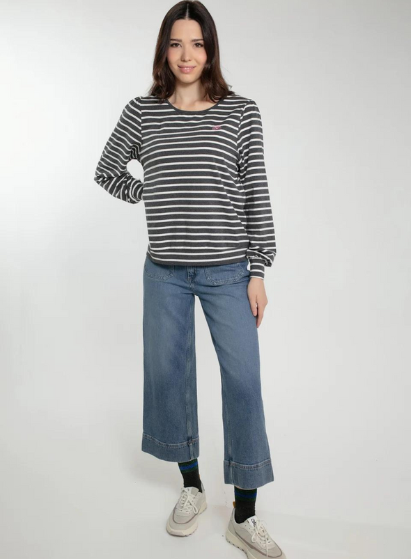 Twinkle Sweater in Grey Mix from Nooki