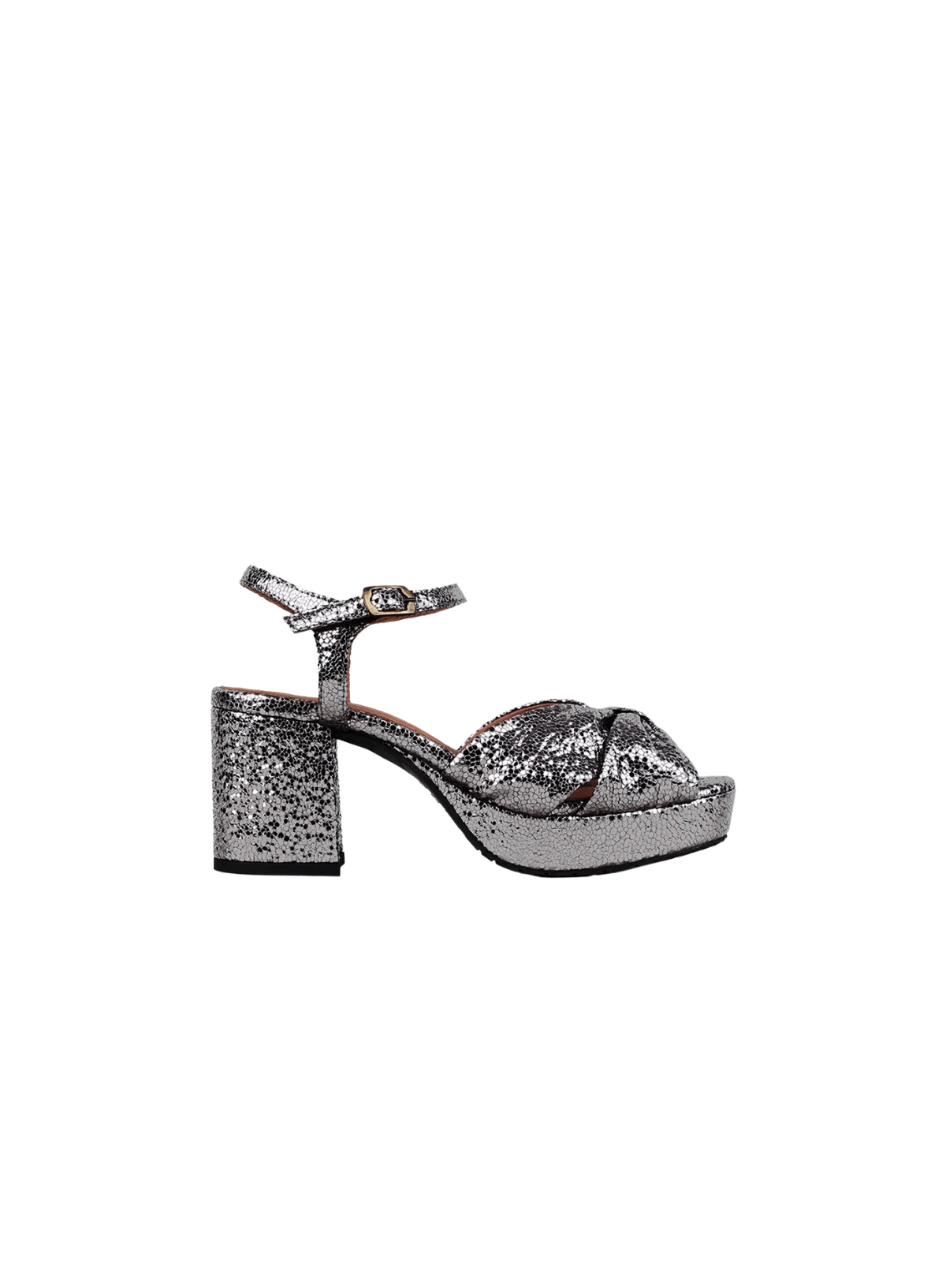 Esska Chilli Vegan in Metallic Steel