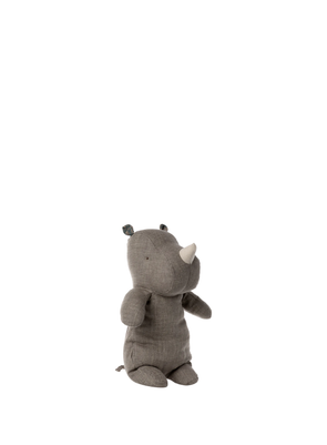 Safari Friends Medium Rhino in Dark Grey from Maileg