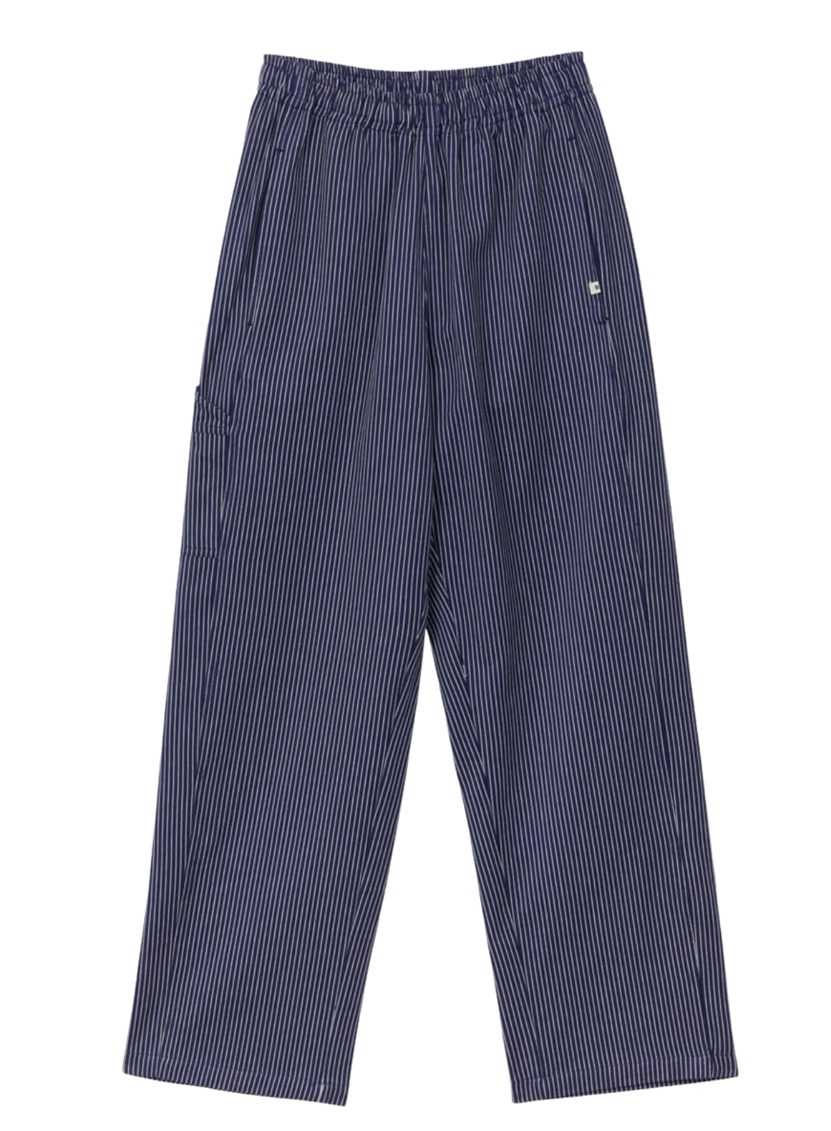 a.p Striped Trouser in Navy