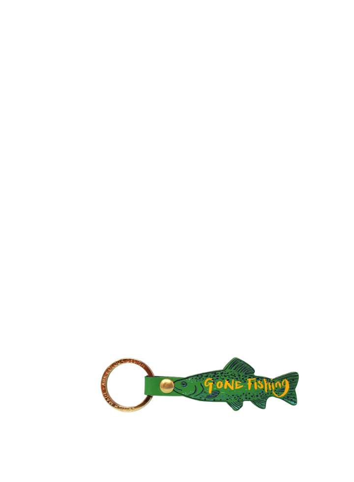Ark Green Gone Fishing Key Fob