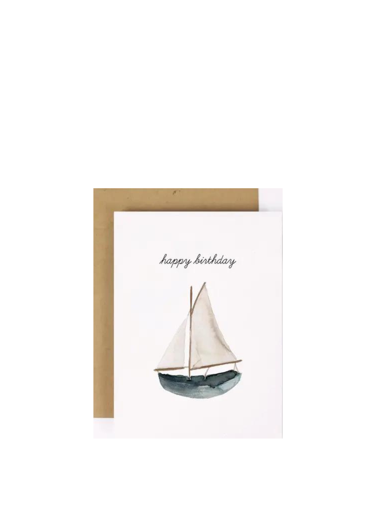 HeatherLucyJ Design Sailing Boat Card