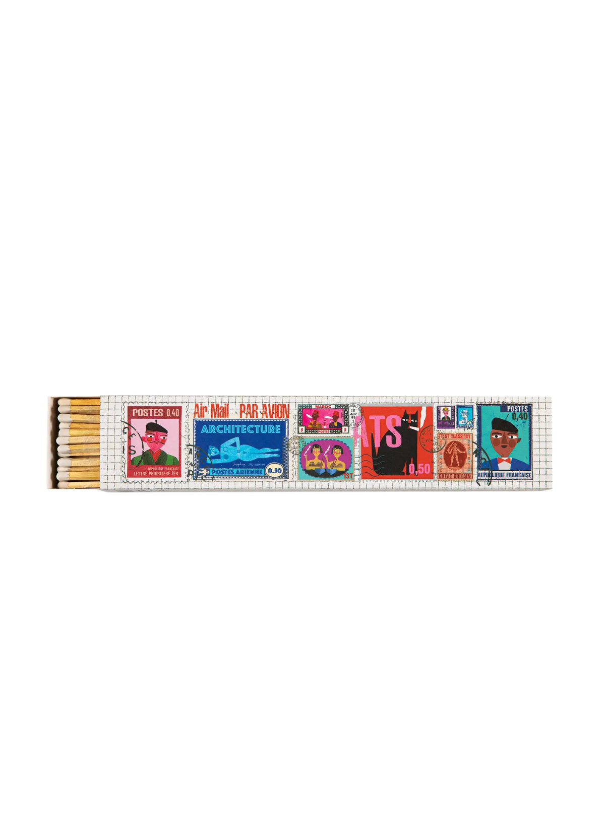 Archivist Stamp Collection Long Matches