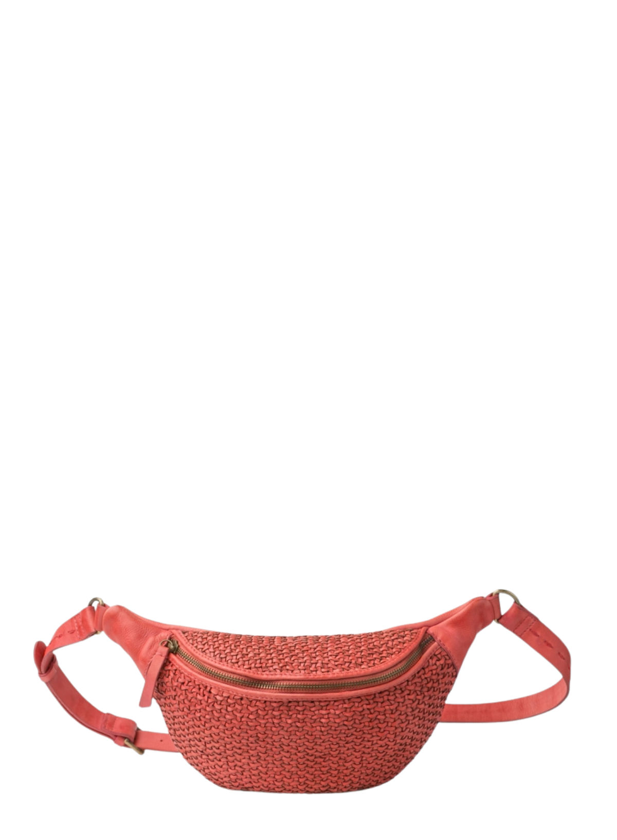 Biba Bristow Coral Leather Belt Bag