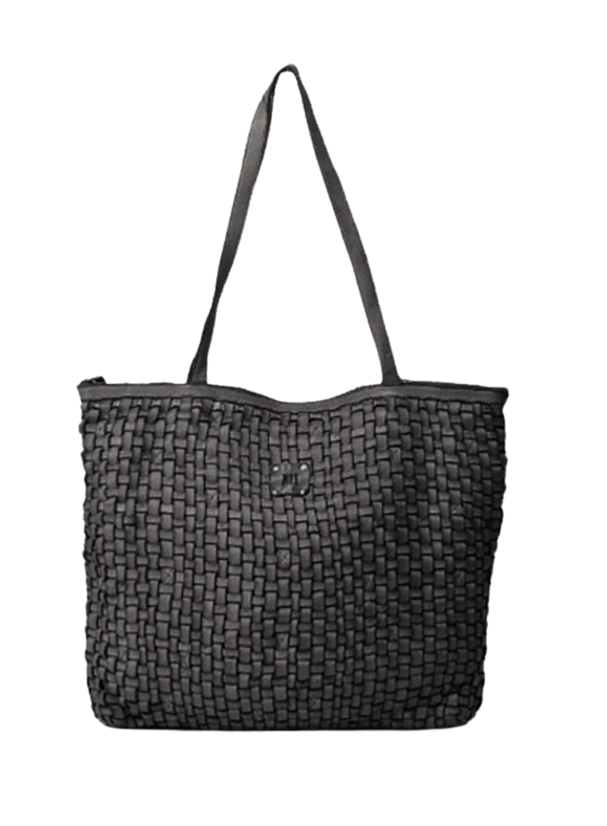 Biba Black Leather Kansas Shoulder Bag