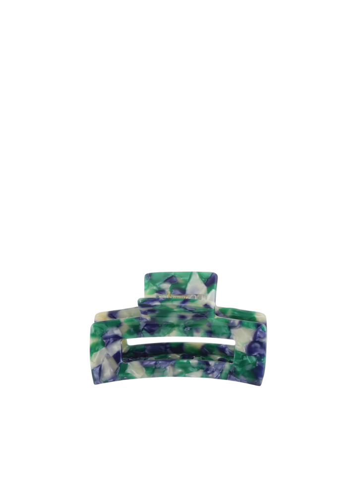 Camille Bulldog Clip in Blue Black Green from Big Metal