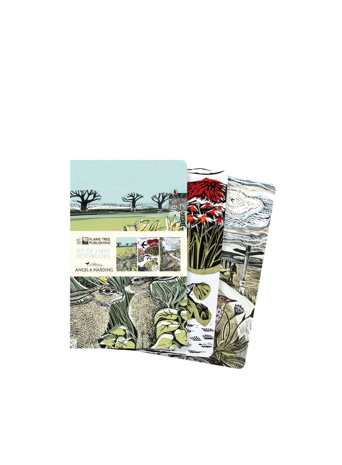 Angela Harding Landscapes Set of 3 Mini Notebooks