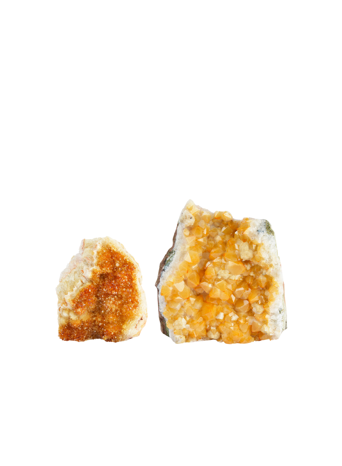 British Fossils B-Grade Citrine Druze