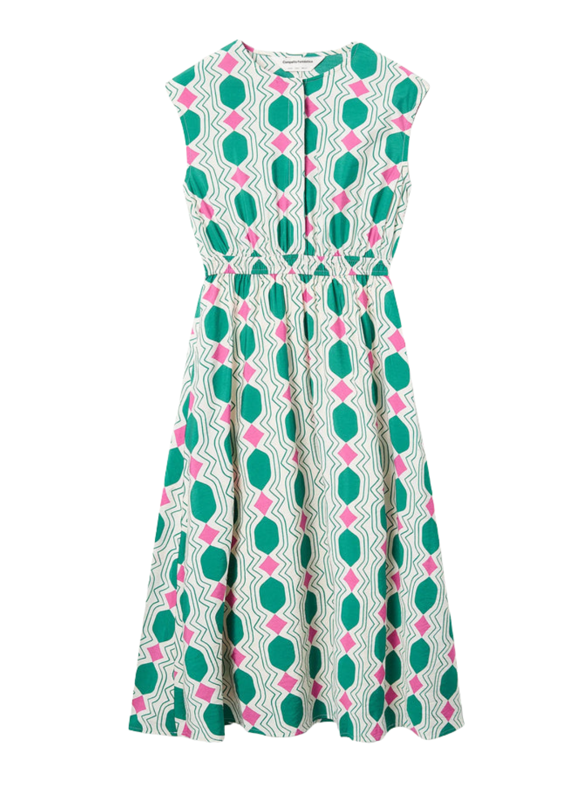 Compañia Fantastica Midi Dress in Geometric