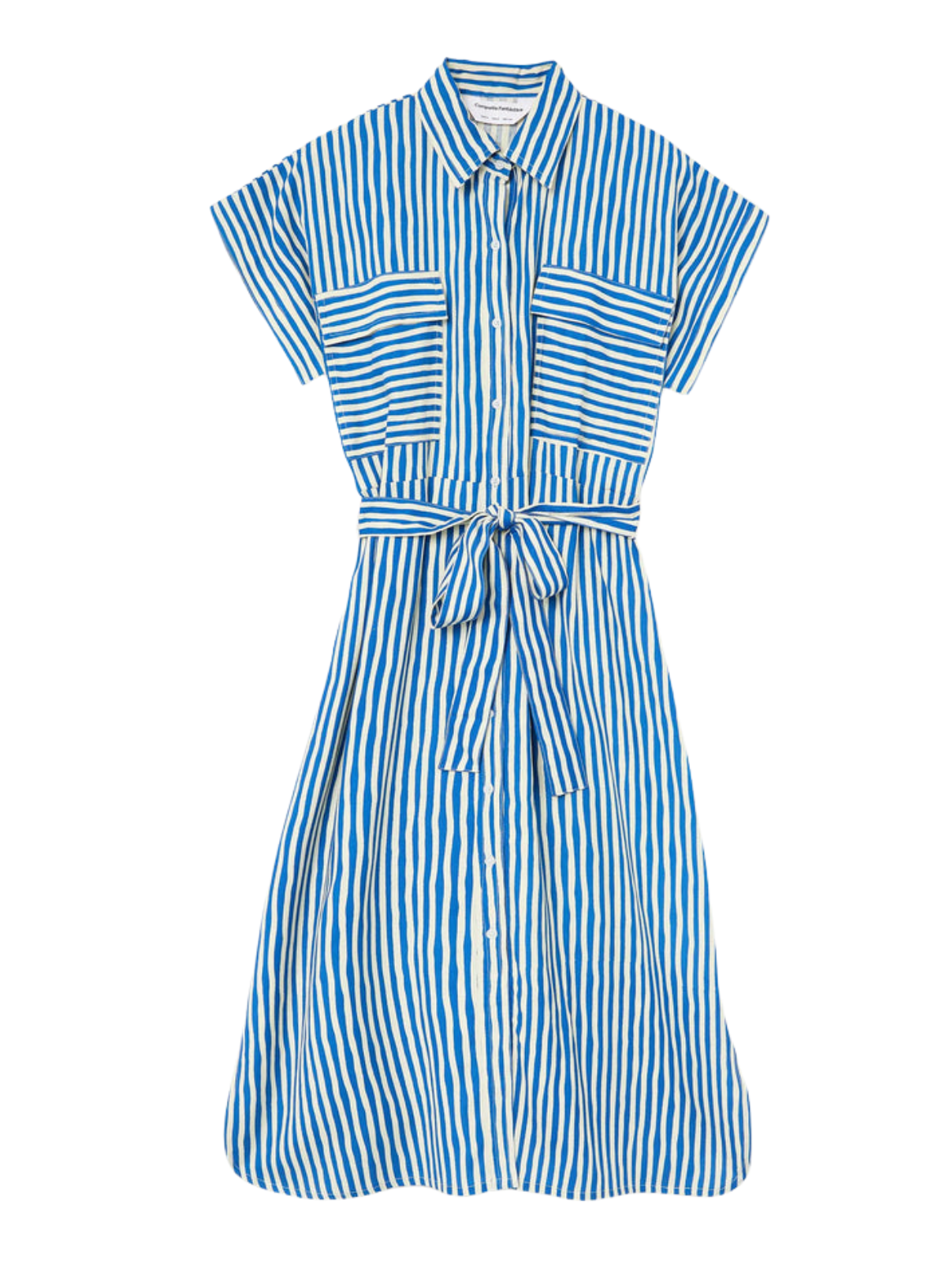 Compañia Fantastica Midi Dress in Lavagna Blue