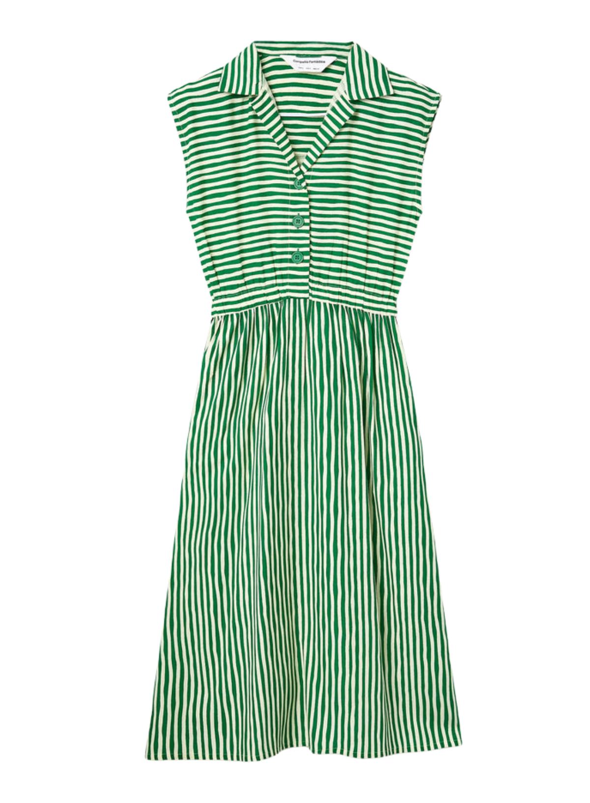 Compañia Fantastica Midi Dress in Lavagna Green