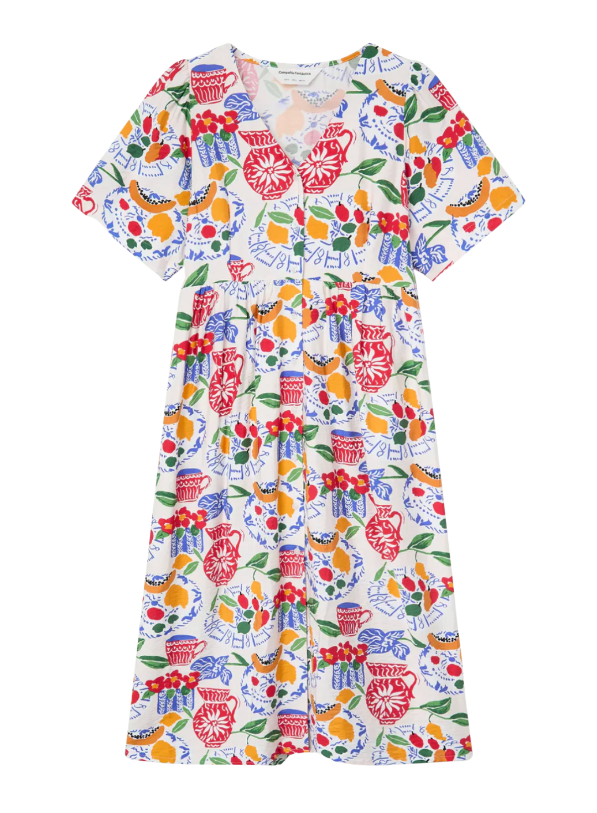 Compañia Fantastica Midi Dress in Lush