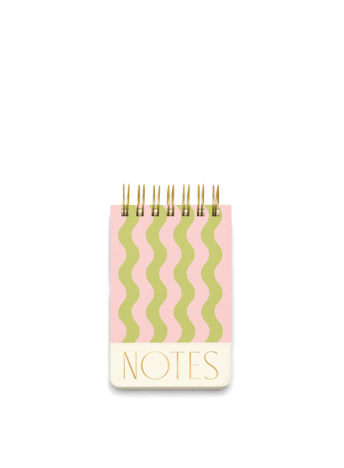 Twin Wire Notepad in Wavy Stripes from Designworks Ink