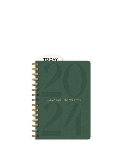 12 Month Planner - Emerald from Designworks Ink