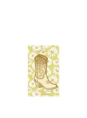 Metal Bookmark - Cowgirl Boot from Designworks Ink