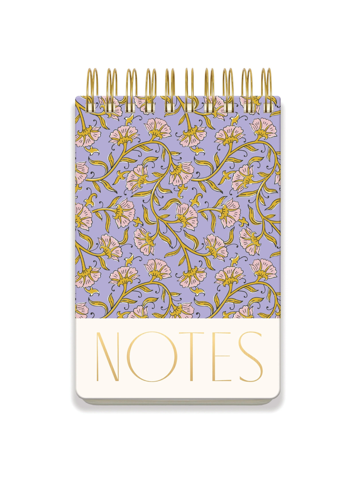 Large Notepad in Lilac Vintage Floral from Designworks Ink