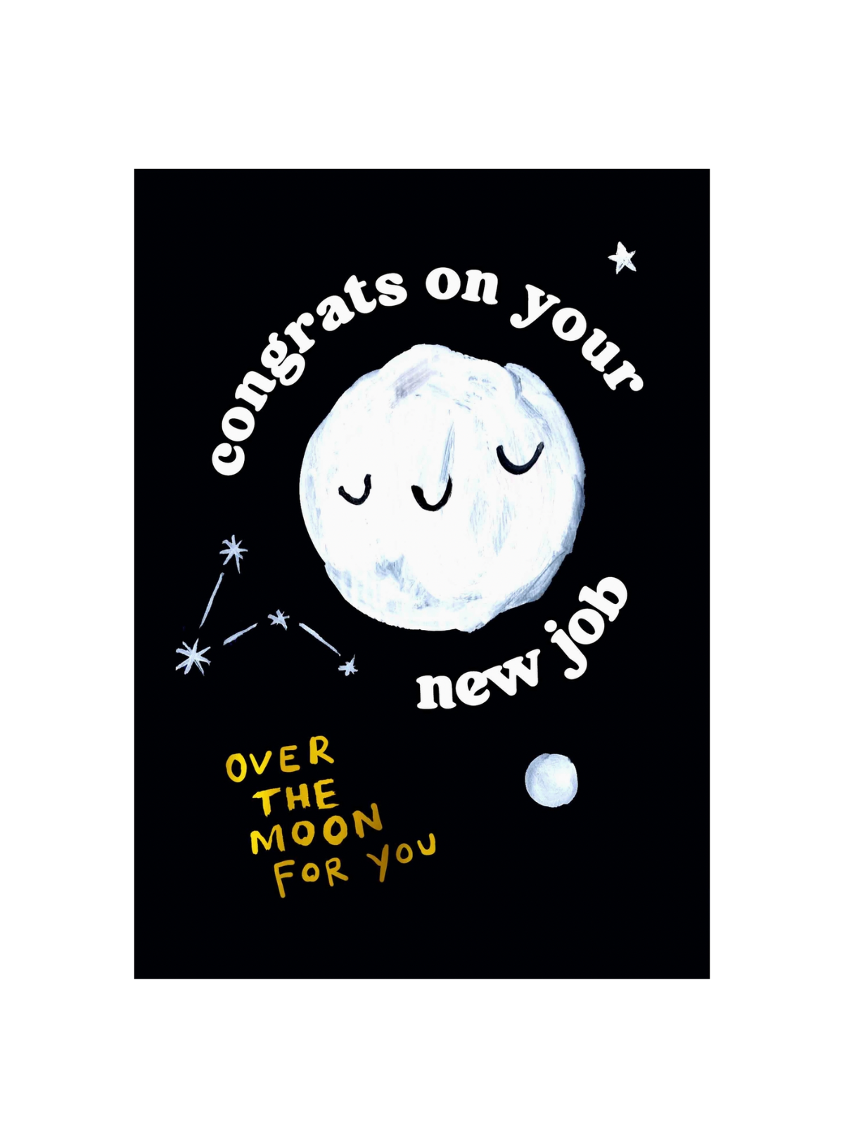 Eleanor Bowmer New Job, Over the Moon For You Card