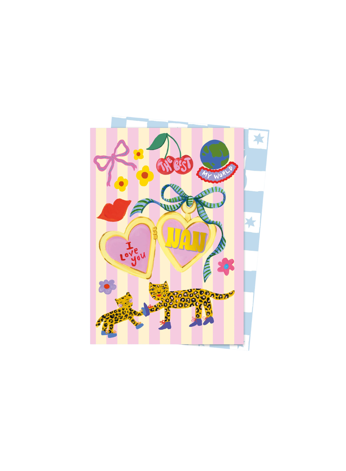 Eleanor Bowmer I Love You Nan Charm Card